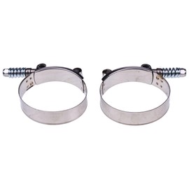 Chamixx 2X 76mm Intercooler T-Bolt Spring Hose Clamps 6C2Z-6K786-AA 904-468 Compatible with Ford F-250 F-350 F-450 F-550 Super Duty 2003-2007