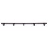 45cm Row Hook Wall Mount Aluminium Alloy Coat Towel Hook