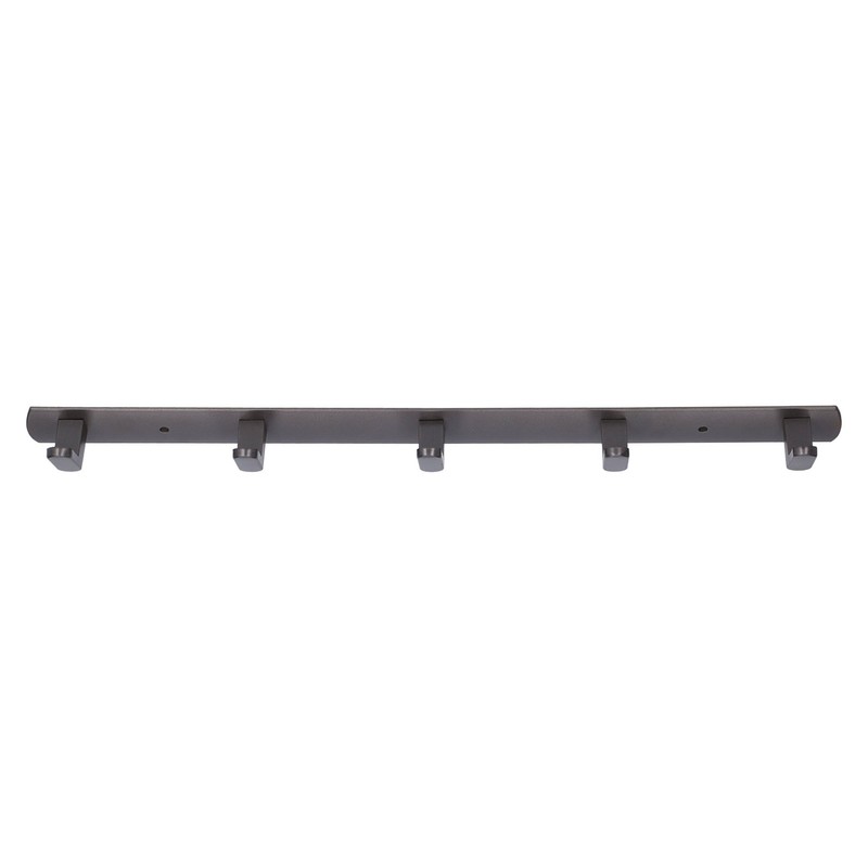 45cm Row Hook Wall Mount Aluminium Alloy Coat Towel Hook