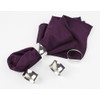 Fennco Styles Classic Design Metal Napkin Ring - Set of