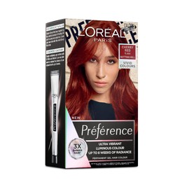 L'Oreal Paris Préférence Vivids, Permanent Hair Colour, 5.664 Cherry Red (Pack of 1)