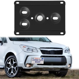 Heavy-Duty No-Drill Front License Plate Bracket – Anti-Theft License Plate Holder Compatible with Subaru Outback 2015-2023, Forester, BRZ 2022-2023