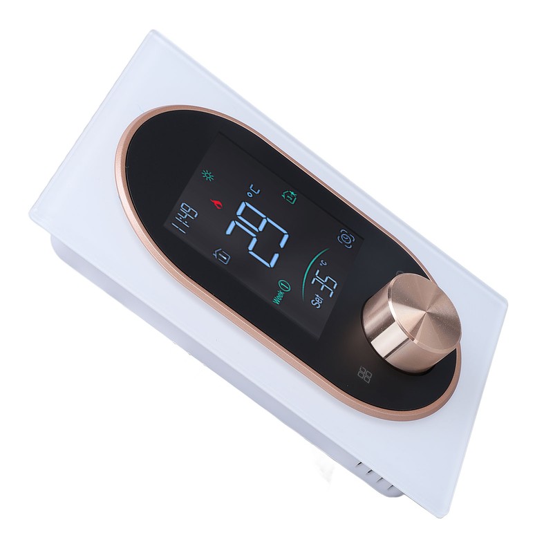 Smart Color Thermostat APP Programmable Touchscreen Knob Control Smart Temperature