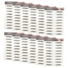 LIFKOME 12pcs Natural Eyebrow Stickers for Full Defined Brows Imitation Eyebrow Tattoos for Easy Application for Sparse Over-plucked Black