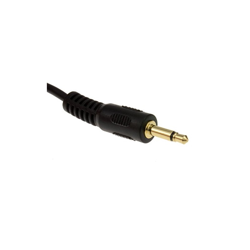 kenable 3.5mm MONO Jack Plug to 6.35mm MONO Jack Plug