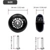 Suitcase Wheels Replacement Wheels Suitcase Wheels Replacement 64 x 24
