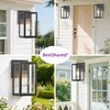 Bestshared Exterior Wall Lantern, Outdoor Wall Sconce, Patio Lighting Fixture