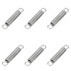 6Pcs Dual Hook Tension Spring, Wire Diameter 1.2mm, OD 10mm,