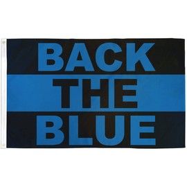 Back the Blue Flag - 3x5ft Premium Polyester American Flag