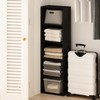 Furinno Reed 5-Tier Open Shelf Multipurpose Closet & Clothing Storage,