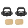 2 Pcs Truck Tie Down Anchors 23146899 Alloy Bed Mounted
