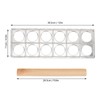 Ravioli Maker Press, Ravioli Press molds Set with Wood Rolling