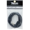 TECH 3.5mm Connector TRRS (4 Pole) Male to Male Cable