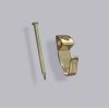 Bard's Brass Plate Hanger, Displays Plates on Wall Size 8"
