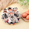DOPENSPI Egg Collection Basket, Egg Bag with 7 Pockets, Fabric