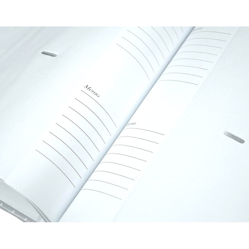 Baby first photo album 4x6'' 252 photos memo white unisex
