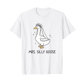 Bride To Be Wedding Silly Bride Goose Gettin' Loose T-Shirt