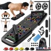 Push Up Board Portable Home Gym W/ Resistance Bands Ab