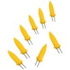 Landmann 13388 Corn-on-the-Cob Holder 8-Piece Set Yellow