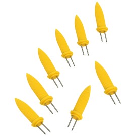 Landmann 13388 Corn-on-the-Cob Holder 8-Piece Set Yellow