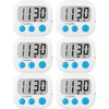 6 Pack Digital Kitchen Timers for Cooking Magnetic Timer for