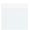 STAPLES Steno Pads, 6'' x 9'', Narrow Ruled, 100 Sheets/Pad,