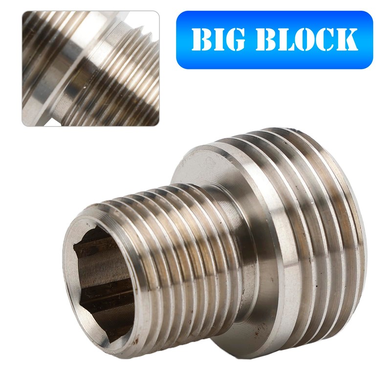VIPIH Big Block Oil Filter Insert Adapter BBF 429 460