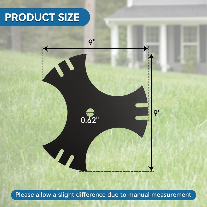 Bularie Edger Blade 781-0748 781-0748-0637 for Craftsman Troy-Bilt MTD Lawn