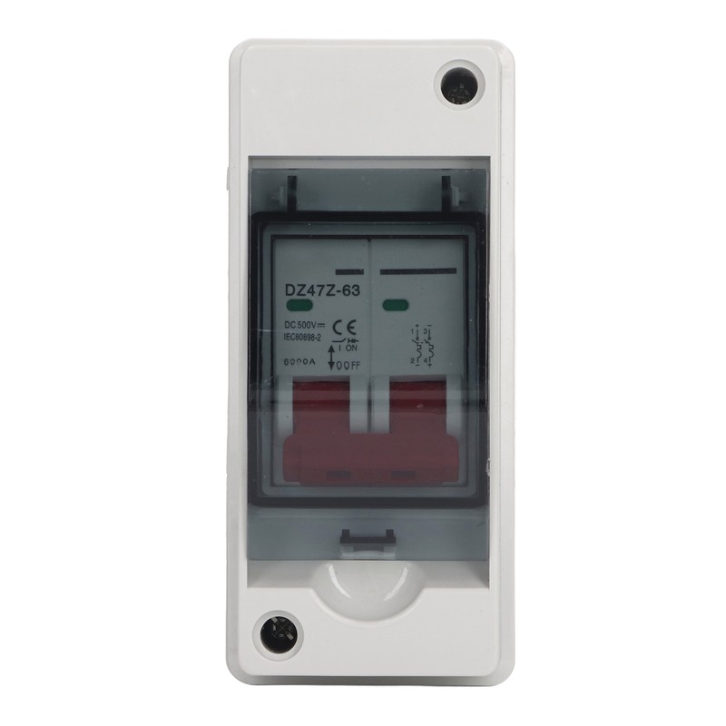 PV Solar Disconnect Switch Photovoltaic Circuit Isolator Miniature RV Breaker