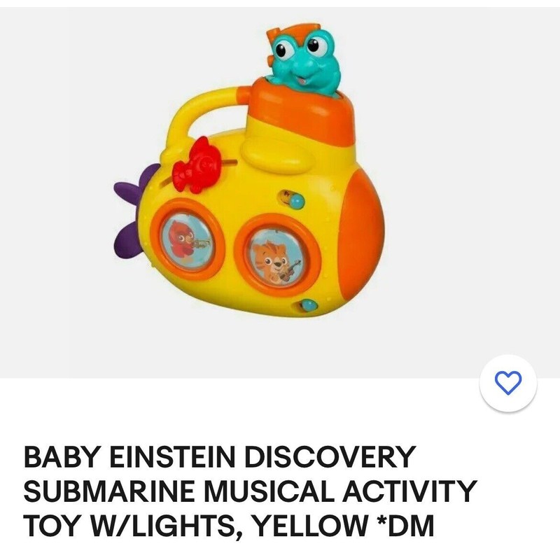 Baby Einstein Discovery Sub Musical Toy