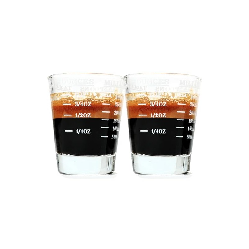 Shot Glass Measuring Cup | Non Fading | Bar Bartender