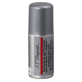 S.T.Dupont Modern Style Mechanical Lighter Metal Butane Fuel Single Red Label for Red Gas Line 1 Large