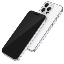 Without Logo, Nonworking Phone Dummy Display, Model Pretend Phone Toy for Phone 14 Pro 6.1 Inch (14Pro Silver Blackscreen)