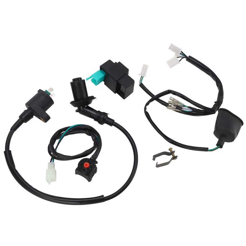 Ignition Coil CDI Wiring Harness with Cut Off Switch Flexible