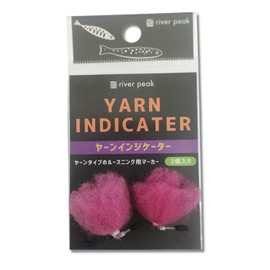 river peak yarn indicator (M, pink)