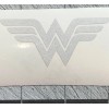 Unbranded Highly Reflective Silver Wonder Woman logo fire helmet window