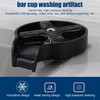 Cup Washer Crossed Embedded High Pressure Automatic Glass Rinser with