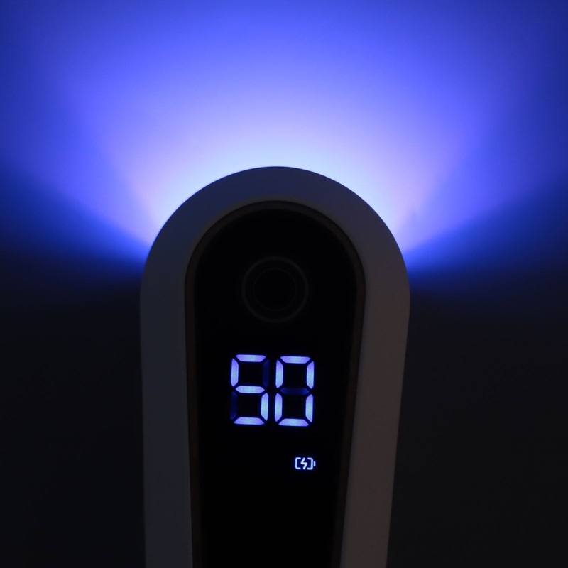 8W Handheld Nail Lamp Dual 365+405nm Ultraviolet Nail Dryer 2000mAh