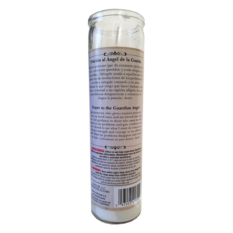 Guardian Angel (Angel de la Guarda) Perfumed Devotional Candle