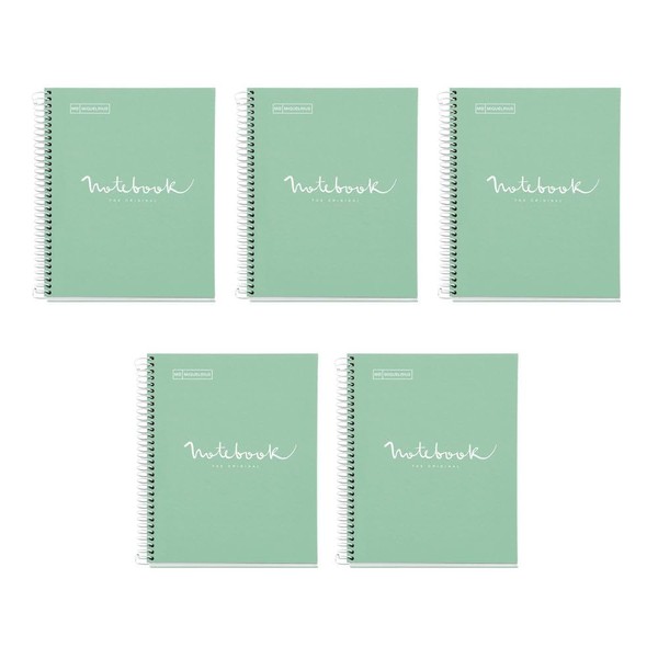 ROARING SPRING M MiquelRius Emotions Collection, Lined 1 Subject Notebooks,