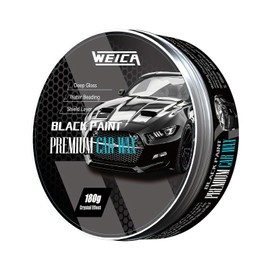 WEICA Car Wax for Dark Color Cars | Black, Charcoal, Midnight Blue | Liquid Depth & Sun Swirl Defender | 180g