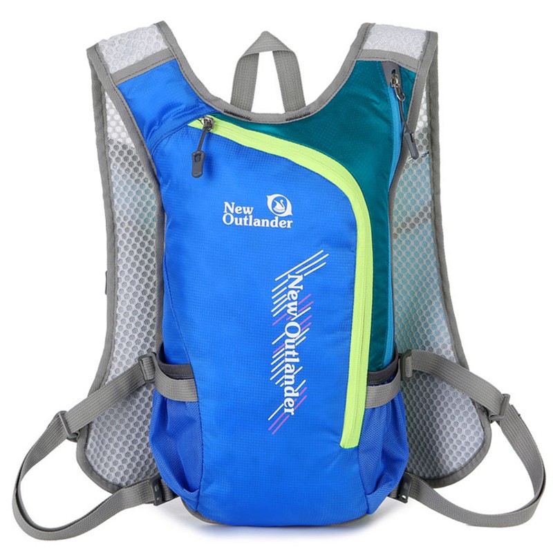 Breathable Hydration Backpack Nylon Reflective Water Bladder Backpack for Hiking