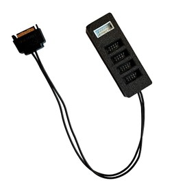 Airgoo Internal USB Hub, 9-Pin USB 2.0 Header Splitter - 1 to 4 Ports, S-ATA Powered, Magnetic Mount for PC Case, Plug-and-Play Expansion for LCD Screen/Front Panels/LED Controllers