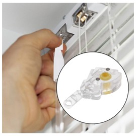 Briny River 2pcs 25mm Metal Venetian Blind Tilt Wand Tilter Mechanism Venetian Blind Wand Tilter for 25mm Slat Venetian Blinds