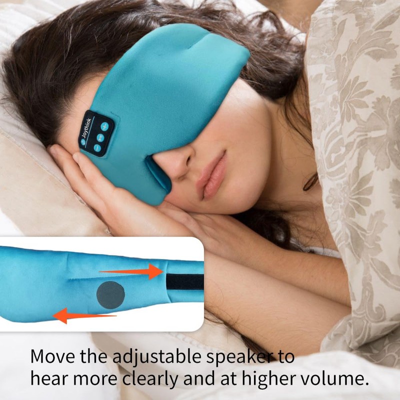 Joythink Sleep Headphones Bluetooth Sleep Mask Silk Kids Children Wireless