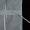 ESLIR Roman Blind, Kitchen Roman Curtain with Drawstring, White Voile