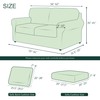 CHUN YI 5 Piece Loveseat Covers, Stretch Couch Covers for