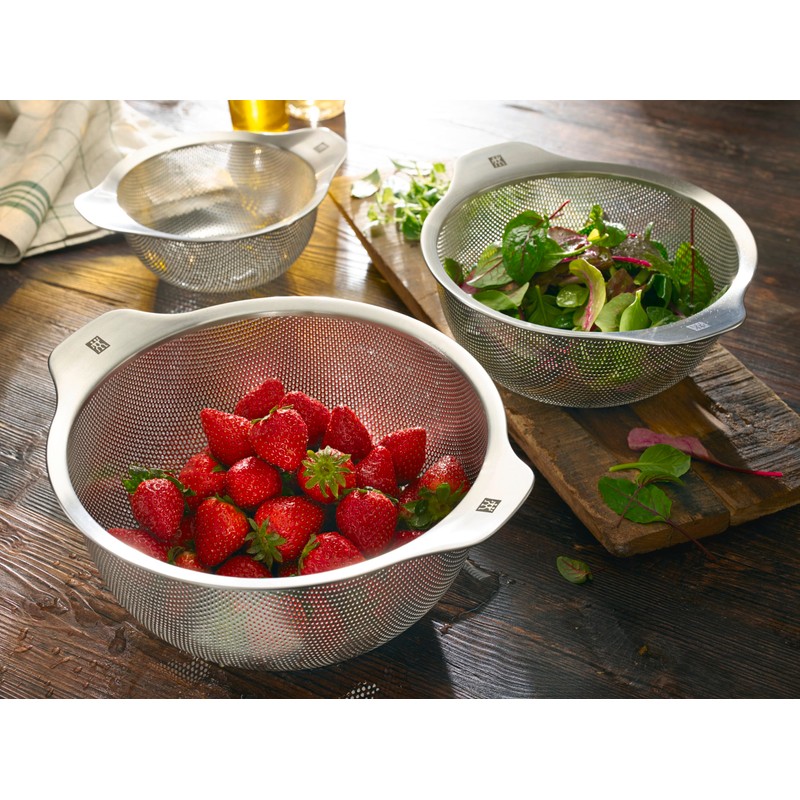 ZWILLING Stainless Steel Colander, Silver, 25 x 24 x 12