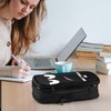 FINPAC Expandable Pencil Case, Large Capacity Pencil Box, Pen &