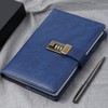 WEMATE Diary with Lock, A5 Journal with Lock 240 Pages,